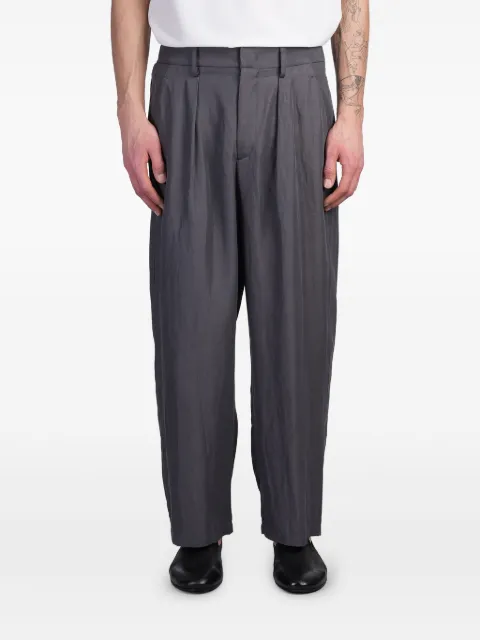 Attachment straight-leg trousers