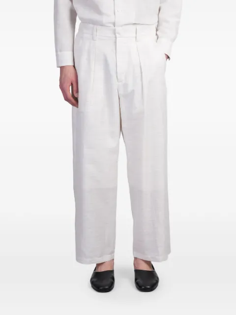 Attachment straight-leg trousers