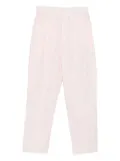 Laneus elasticated-waist trousers - Pink