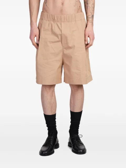 Laneus logo-embroidered shorts