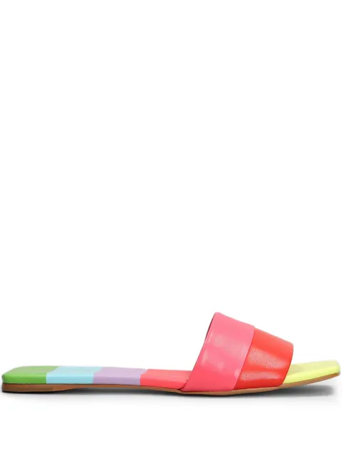 CARRANO striped flat sandals 