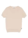 MSGM Kids cotton T-shirt - Neutrals
