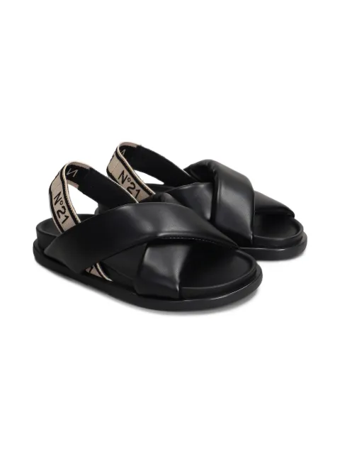 Nº21 Kids leather sandals