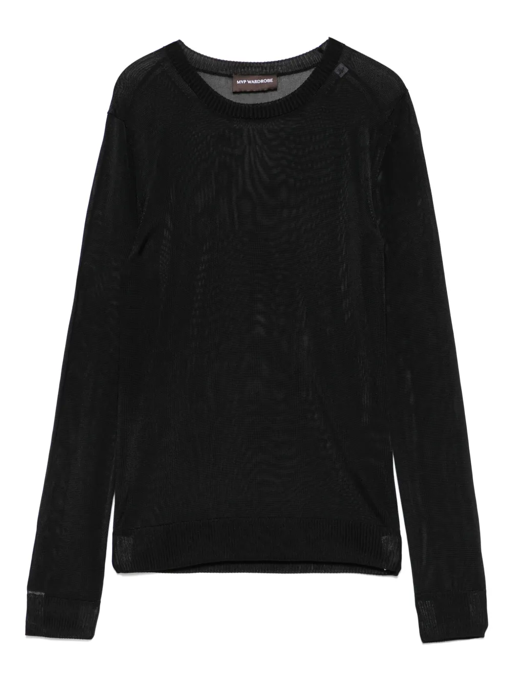 mvp wardrobe sudadera con cuello redondo | negro | Image 1
