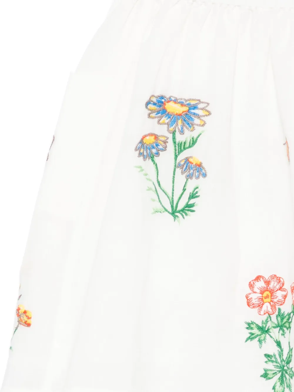 STELLA MCCARTNEY EMBROIDERED MINI SKIRT