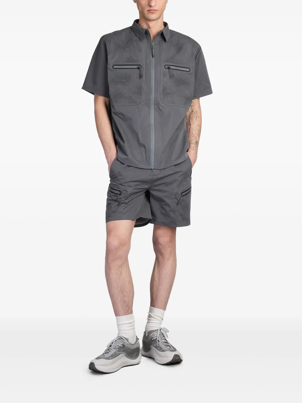 Alpha Industries zippered pocket shorts | Cargo Shorts | Image 2