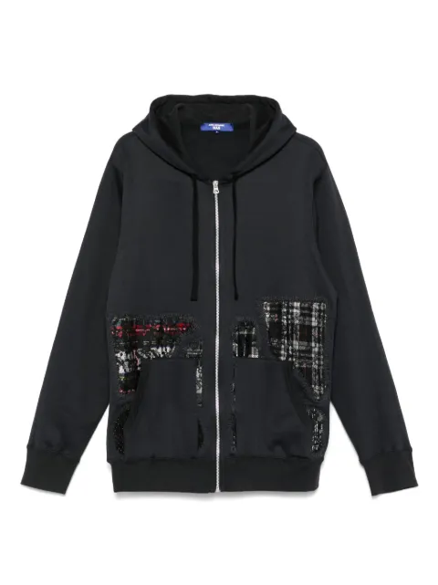 Junya Watanabe MAN x Comme des Garçons patchwork hoodie