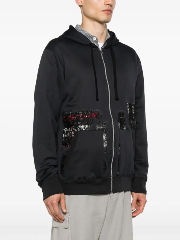 はにわ Junya Watanabe MAN x Comme Des Garçons Patchwork Hoodie