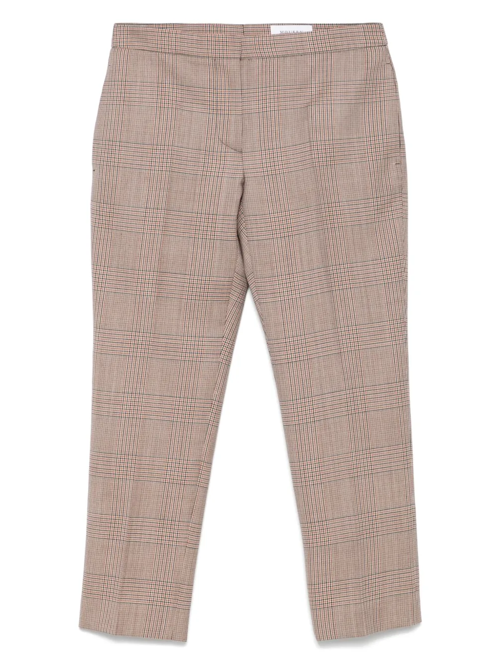 Alexander McQueen Heritage Check broek Bruin