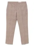 Alexander McQueen Heitage Check trousers - Brown