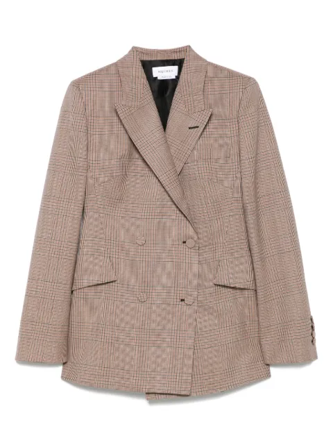 Alexander McQueen Heritage Check blazer
