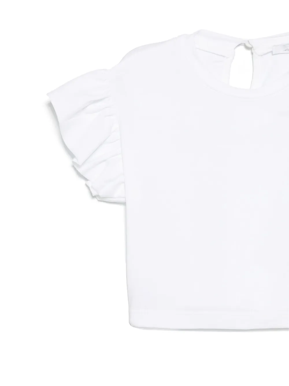 Miss Grant Kids T-shirt met ruches Beige