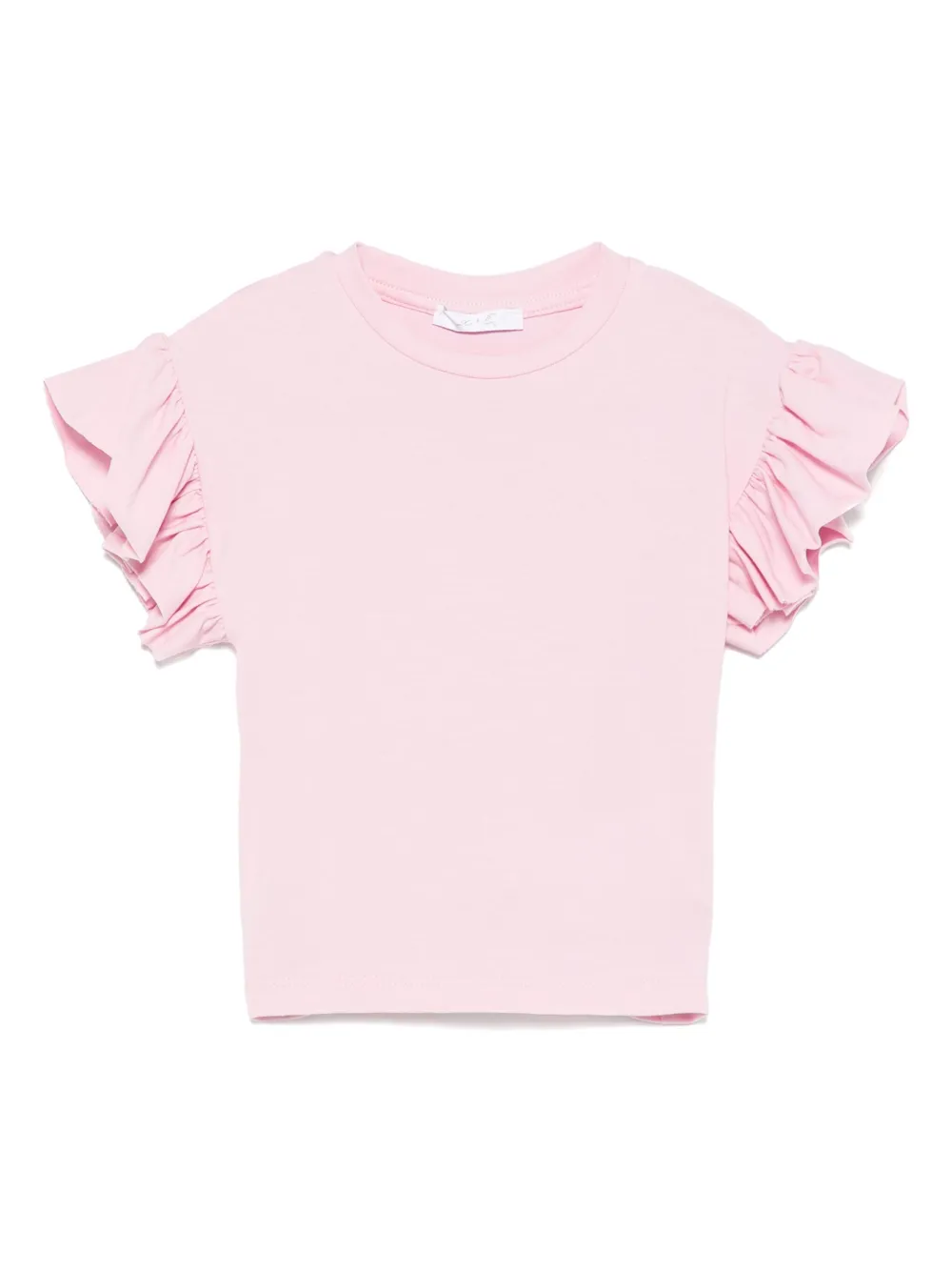 Miss Grant Kids ruffle-detail T-shirt | Pink | Image 1