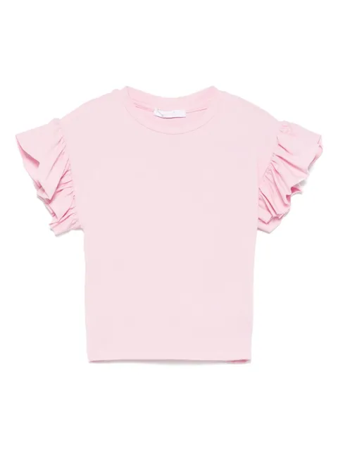 Miss Grant Kids ruffle-detail T-shirt