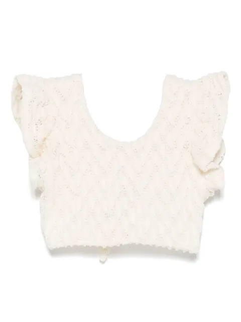 Miss Grant Kids Blusa de tricô mangas longas