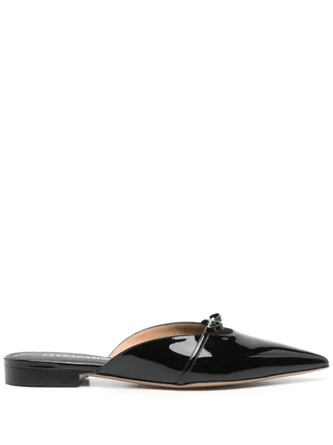 Ferragamo bow-detail mules