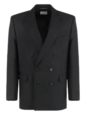 【Yves Saint Laurent】 ダブル テーラード ジャケット SAINT LAURENT - Vintage イヴサンローラン Yves Saint Laurent
