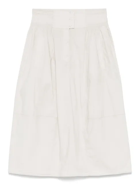 Transit falda midi con efecto arrugado