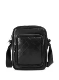 Doucal's Tumbled leather shoulder bag - Black