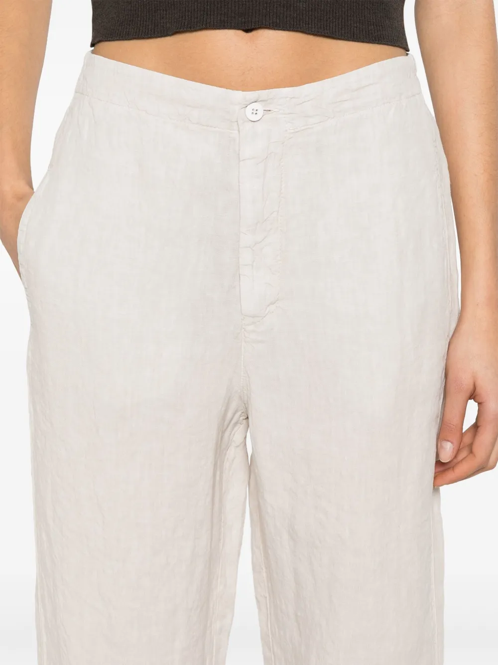 Transit Cropped broek Beige