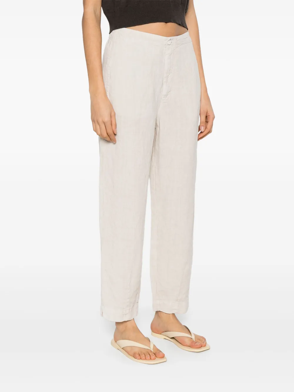 Transit Cropped broek Beige