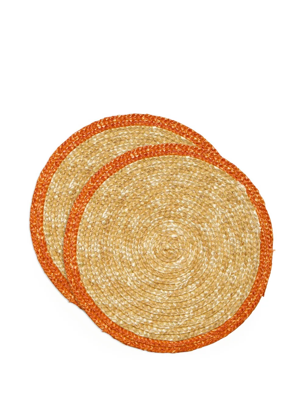La DoubleJ straw coasters (set of two) | Neutrals | Image 1