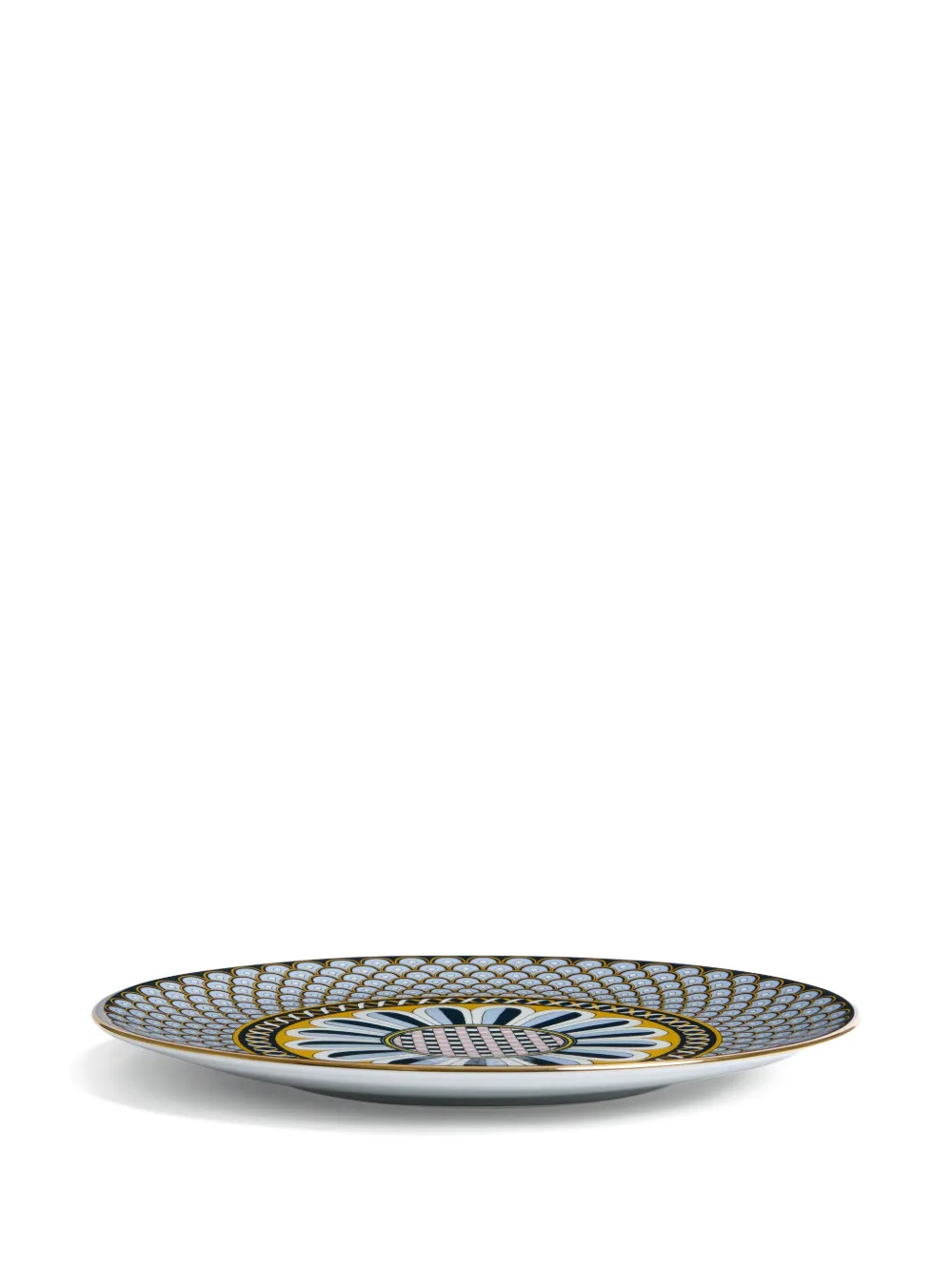LA DOUBLEJ FLORAL-PRINT PLATTER