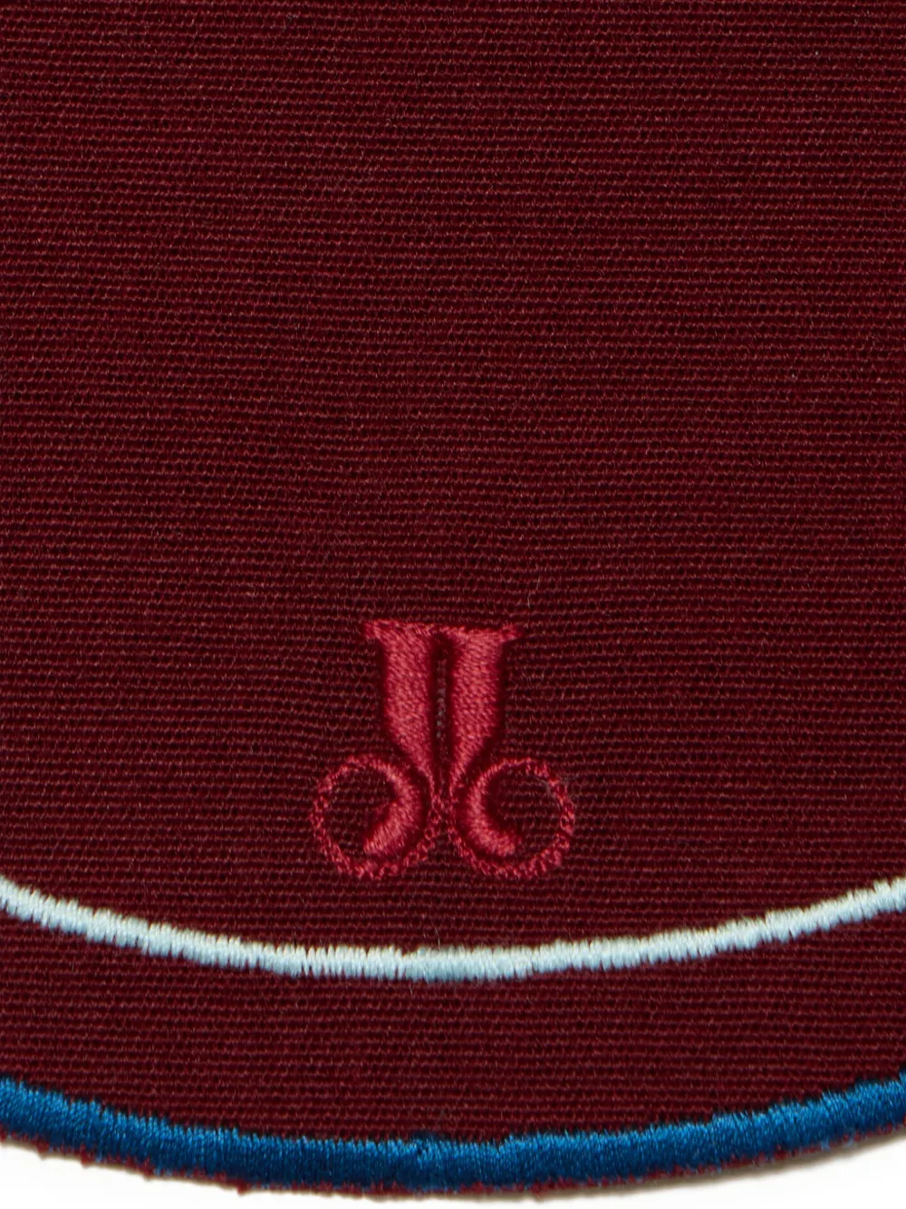 La Doublej Medallion Placemats Set Of 2 In Red