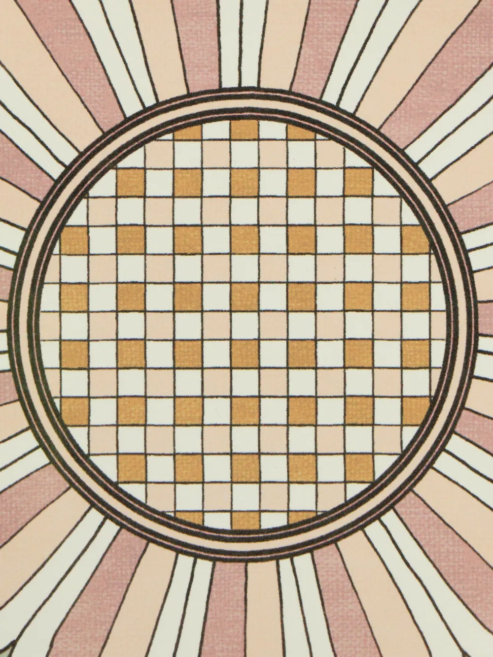 La Doublej Disk Placemats Set Of 2 In Neutrals