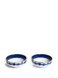 La DoubleJ decorative porcelain bowls (set of two) - White