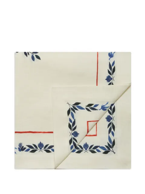 La DoubleJ medium Wildbird linen tablecloth 