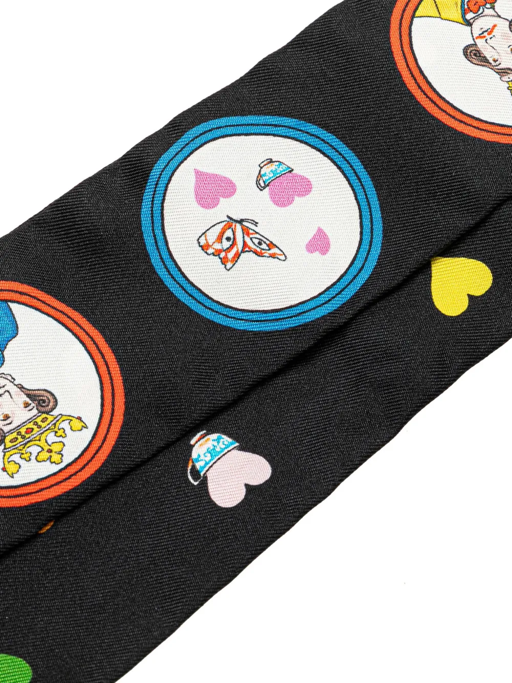 Hermès Pre-Owned mascada Tea Time Silk Twilly 2021-2024 | Image 2