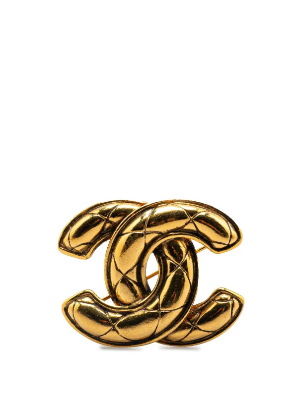 CHANEL Pre-Owned 20th Century ゴールドプレーテッド ココ