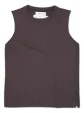 extreme cashmere Nº 408 sleeveless jersey top - Grey