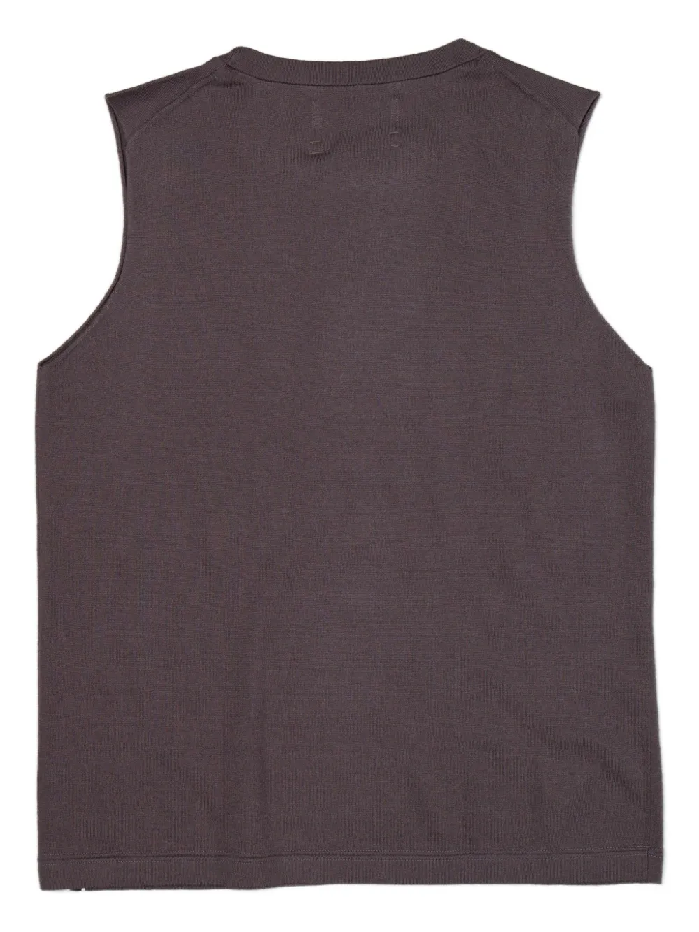 extreme cashmere Nº 408 mouwloze jersey top Grijs
