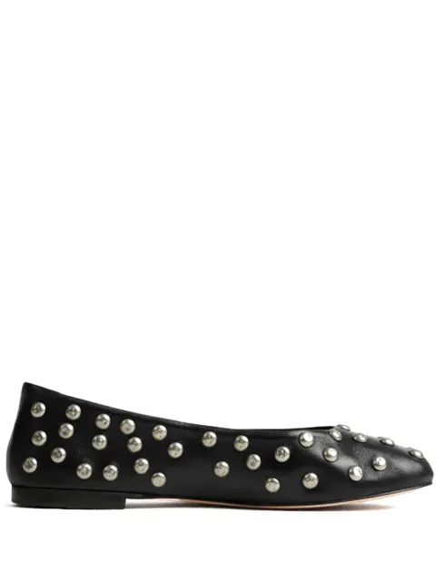 Gimaguas stud-embellished ballerina shoes