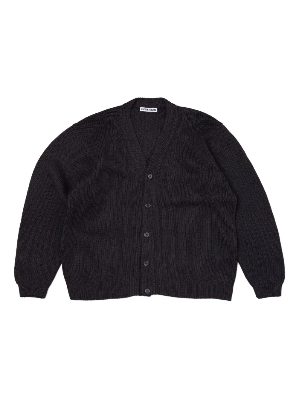 Kaptain Sunshine cárdigan con cierre | negro | Image 1