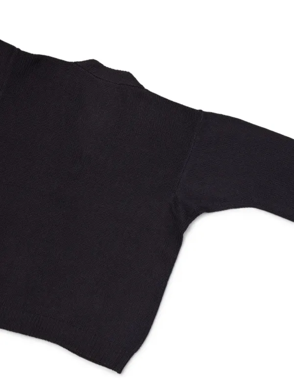 美品　キャプテンサンシャイン　23SS　和紙　コットン　カーディガン　ブラック KAPTAIN SUNSHINE Cotton Washi Hand Frame Cardigan | brownriver