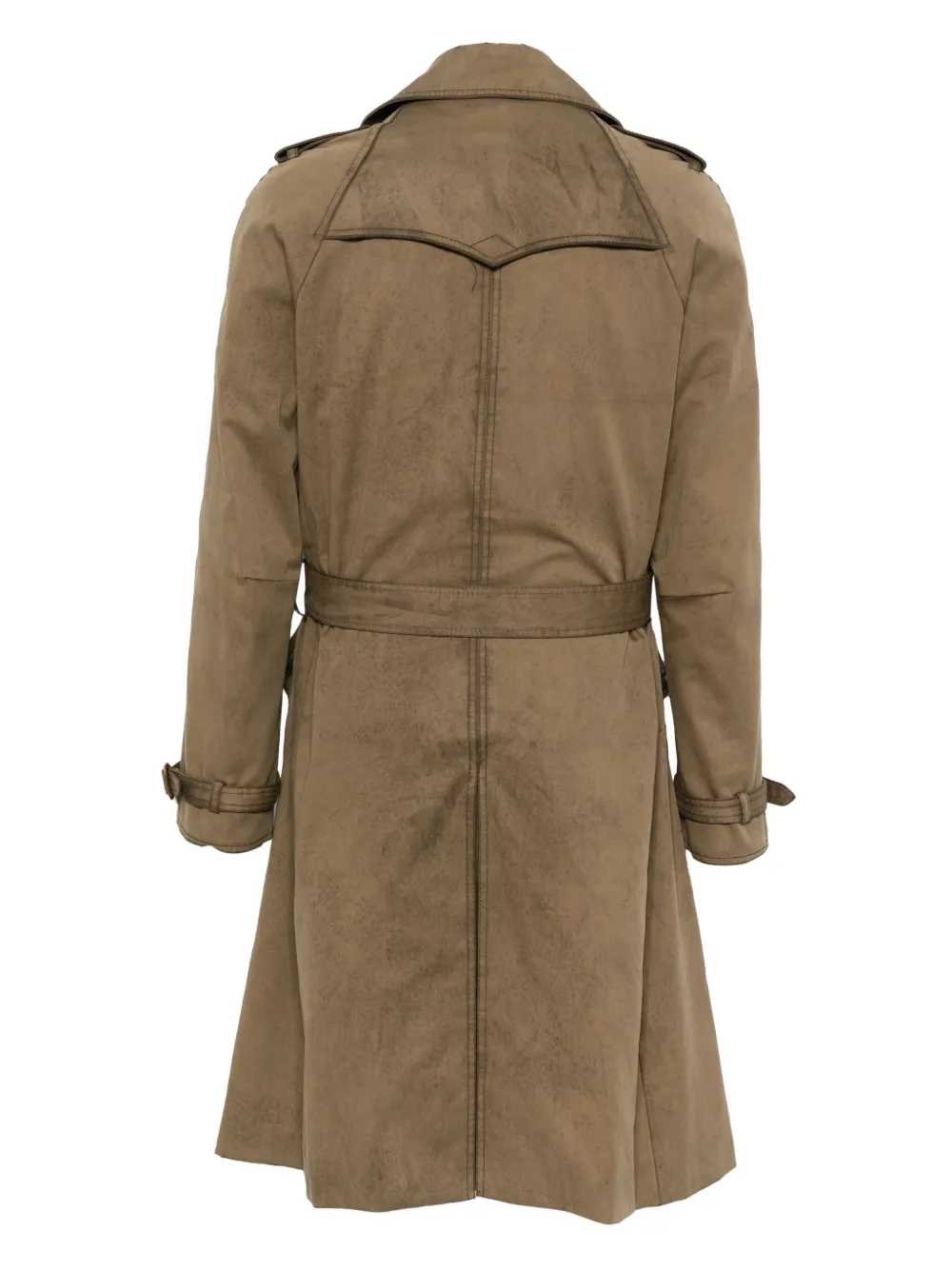 Christian Dior Pre-Owned 2020s gabardine trench coat | Image 2