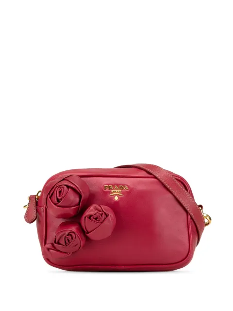 Prada Pre-Owned 2010-2024 Nappa Rosette crossbody bag