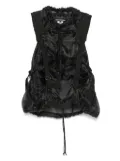 Junya Watanabe buckle-detail top - Black