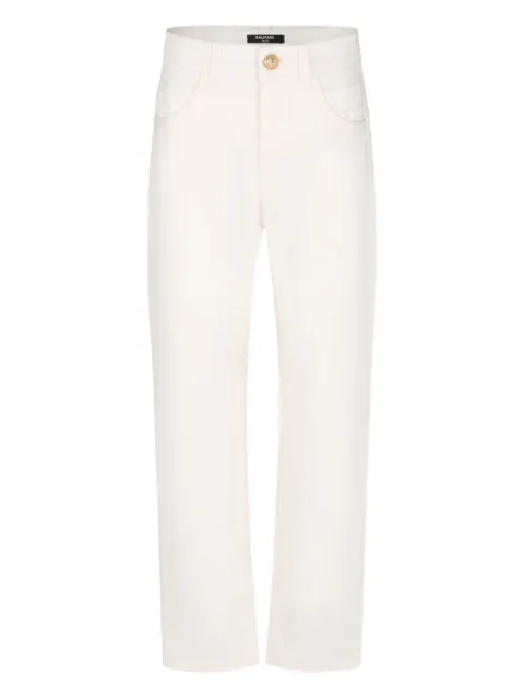 Balmain Kids straight-leg trousers