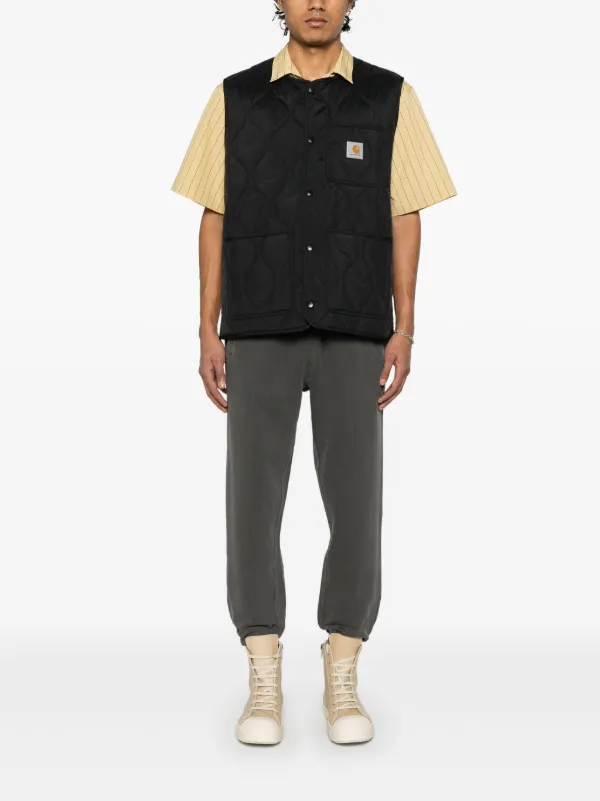 極美品✨Carhartt WIP カーハートSKYTON VEST ベスト Carhartt WIP Skyton ベスト | ブラック | FARFETCH JP