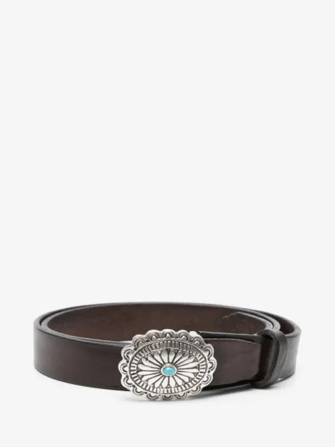 ALBERTO LUTI statement-buckle belt