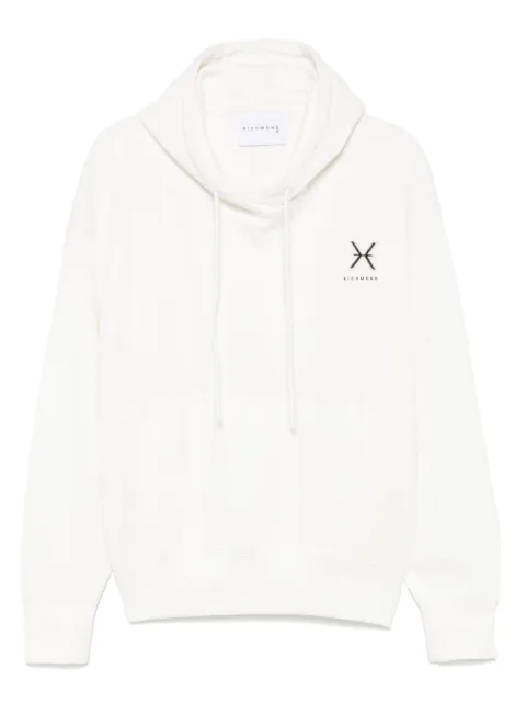 John Richmond logo-patch hoodie