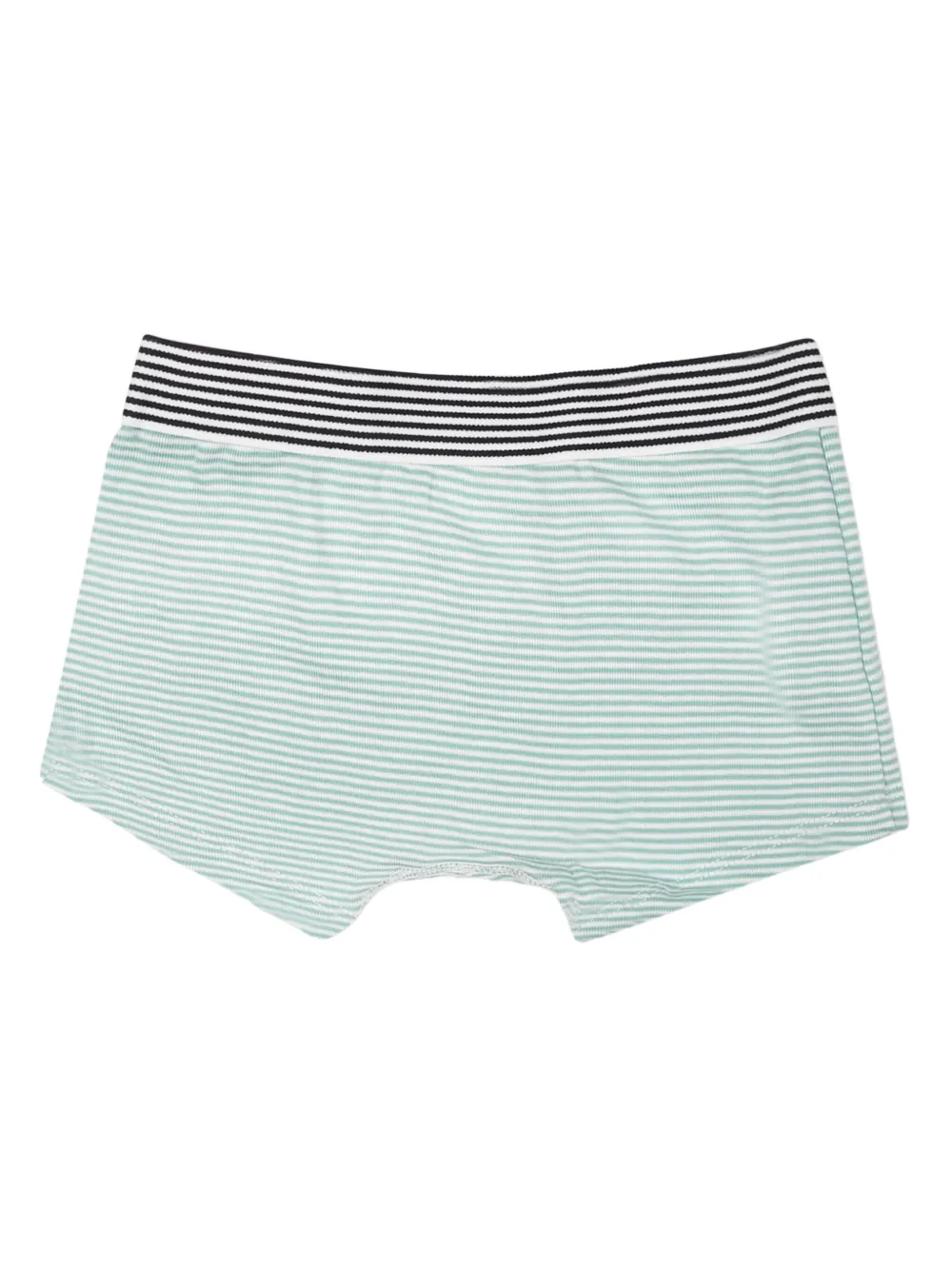 Petit Bateau Printed Cotton Boxers (pack Of Two) In Green