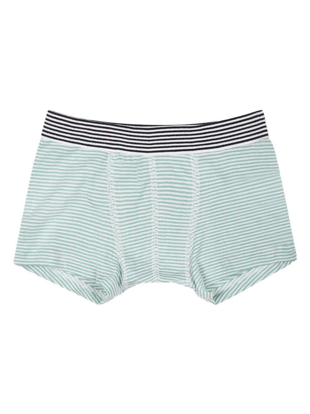 Petit Bateau Printed Cotton Boxers (pack Of Two) In Green