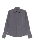 Gucci Pre-Owned 2000s pintuck-detail shirt - Grey
