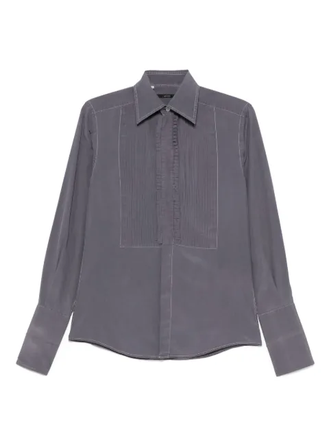 Gucci Pre-Owned 2000s pintuck-detail shirt