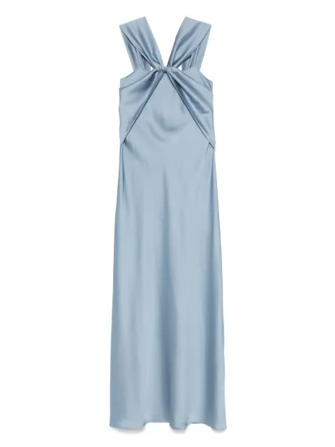 D.Exterior satin gown